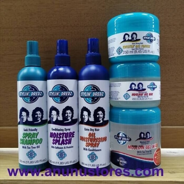 Stylin' Dredz Moulding Gel Wax Hair Products